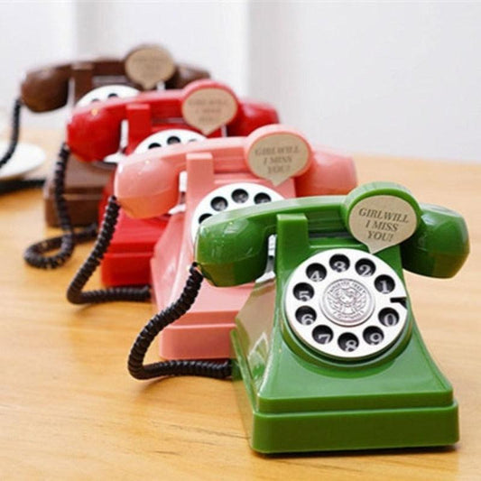 Vintage Telephone Piggy Bank - The Refined Emporium